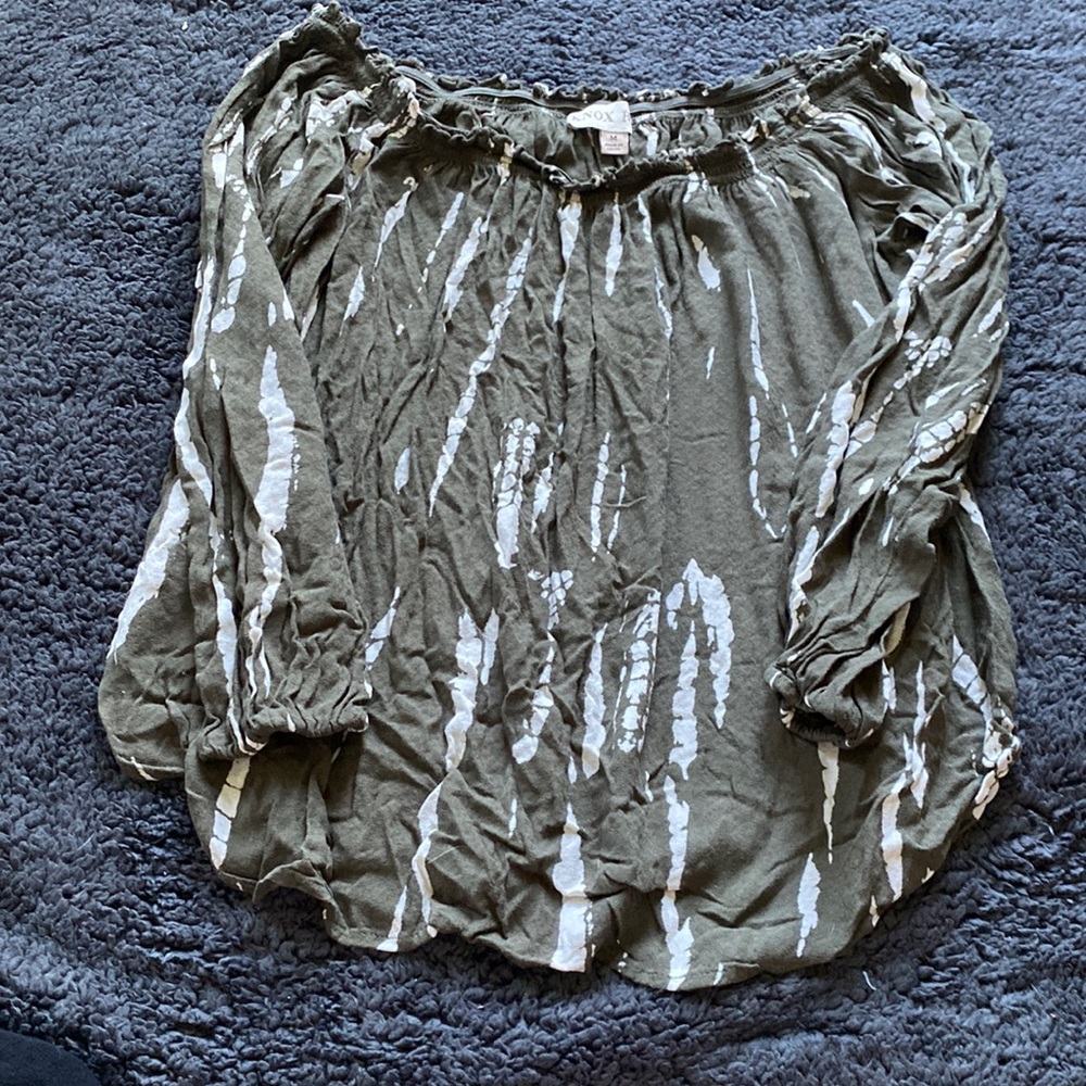 Off the shoulders top
